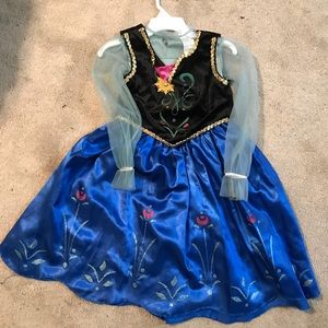 Size 7/8 Frozen Anna Dress